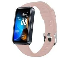 Fixed Silikonowy dirželis do Huawei Band 8/9, rožinė
