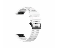Garmin Fiksuotas „QuickFit“ silikoninis dirželis, 22 mm, baltas
