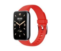 Fixed Dirželis silikonowy FIXED do Xiaomi Mi Smart Band 7 Pro, raudona