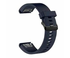 Dirželis silikonowy FIXED do Garmin QuickFit 20mm, mėlyna