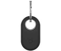 FIXED Silky dėklas skirtas Samsung SmartTag2, juodos spalvos