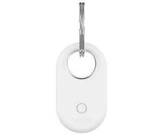FIXED Silky dėklas skirtas Samsung SmartTag2, baltos spalvos