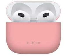 FIXED Silky dėklas skirtas Apple Airpods 3, rožinės spalvos
