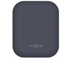 FIXED Silky dėklas skirtas Apple Airpods, mėlynos spalvos