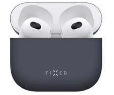 FIXED Silky dėklas skirtas Apple Airpods 3, mėlynos spalvos