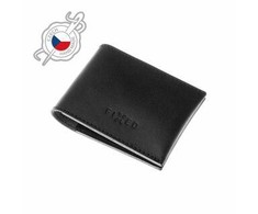 Fixed Skórzany portfel Wallet su prawdziwej skóry bydlęcej, juoda (FIXW-SMMW2-BK)