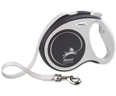 Flexi FLEXI automatinis pavadėlis Comfort Plus M juosta 5 m spalva pilka