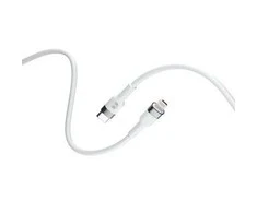 Forever Flexible kabelis USB-C - Lightning 1,0 m 20W baltos spalvos
