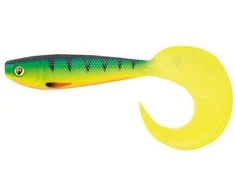 Silikoninis masalas Fox Rage Pro Grub - UV Firetiger 8 cm