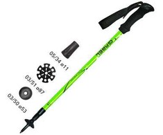 Gabel Cilaos Lite Teleskopinės šiaurietiškojo ėjimo lazdos, 68-142 cm, kalkės