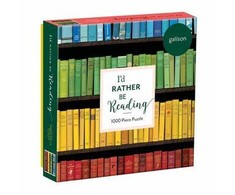 Dėlionė Bookshop I'd Rather Be Reading 1000 Piece Puzzle in Square Box