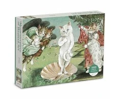 Dėlionė ART Galison Meowster Vakarų meno kūrinys „Veneros gimimas“, 1000 vnt.