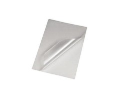 GBC Lamination pockets for name tags 67x99mm 125Mic clear 100pcs