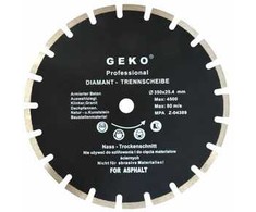 Geko tarcza diamentowa 350x25,4mm asfalt (G00279)