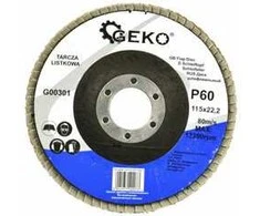 Geko Flap diskas 115 mm P60 GEKO (10/200)