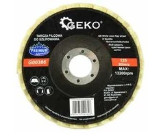 Geko veltinio šlifavimo diskas 125 mm GEKO PREMIUM (10/100/150)