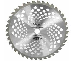 Geko Tarcza su widią do podkaszarki spalinowej 255x25,4mmx40T (50)