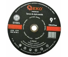 Geko tarcza do cięcia metalu Premium 230x2 Inox (G78242)