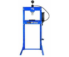 Geko #Hidraulinis presas 20T su manometru ir pedaliniu siurbliu(1)