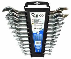 Geko Rinkinys atviri veržliarakčiai 6-32 mm 12 vnt. (G11345)