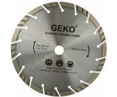 Geko deimantinis diskas 230 mm pilkas lazeris (G00223)