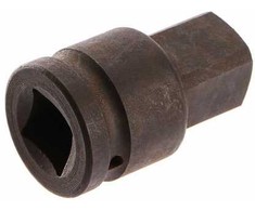 Geko redukcja smūginis 3/4'', 1''juoda (G10097)
