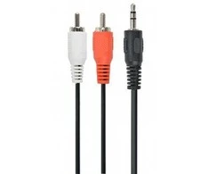 Gembird audio kabelis JACK 3.5mm samec <->2x RCA CINCH samec 1.5 m