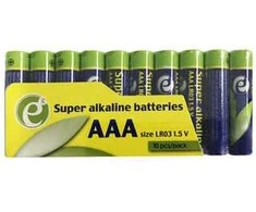 GEMBIRD Super Alkaline AAA Batteries 10pack