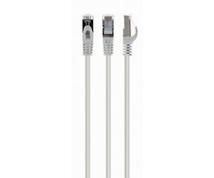 GEMBIRD PP6A-LSZHCU-W-0,25M patchcord RJ45 cat.6A SFTP LSZH 0,25m baltas