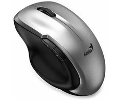 Genius Ergo 8200S belaidė optinė pelė su USB-C jungtimi, sidabrinė