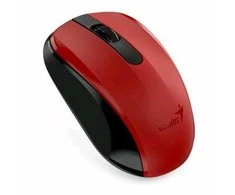 Pelės Genius Pelės NX-8008S, 1200DPI, 2.4 [GHz], optinis, 3c, belaidis USB, raudonas, 1 pc AA