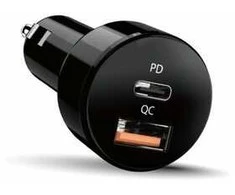 Įkroviklis Car Genius 36W, 2 prievadų, USB-C, USB-A, PD-36AC-Car
