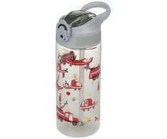 Gertuvė BAAGL Tritanová láhev na pití s brčkem Záchranáři 500 ml
