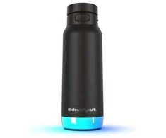 Gertuvė „HidrateSpark PRO 2“ išmanusis buteliukas su šiaudeliu, 950 ml, juodas