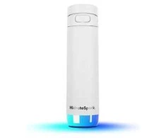 Gertuvė „HidrateSpark PRO 2“ išmanusis buteliukas su šiaudeliu, 621 ml, baltas