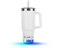 Gertuvė HidrateSpark Puodelis inteligentny HidrateSpark PRO 2 Tumbler 887 ml Baltas