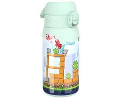 ion8 nepralaidus vaikiškas nerūdijančio plieno butelis Angry Birds žaidimo lygis 400 ml