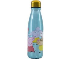 STOR Láhev na pití hliníková Prasátko Peppa 600 ml