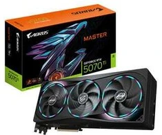 Vaizdo plokštė Gigabyte GeForce RTX 5070 Ti AORUS Master 16 GB GDDR7