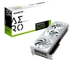 Vaizdo plokštė Gigabyte GeForce RTX 5070 AERO OC 12G | NVIDIA | 12 GB | GeForce RTX 5070 | HDMI jungtys kiekis 1 | PCI-E 5.0