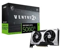 Vaizdo plokštė MSI GeForce RTX 5060 Ti 16GB VENTUS 2X OC PLUS
