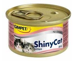 GIMBORN Gimpet ShinyCat kitten kuře Konzerva 70g