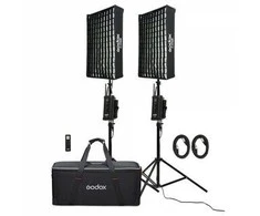 Apšvietimo įranga - Godox FL100 Lankstus LED Šviesos Rinkinys 3300-5600K, 2 Šviesos