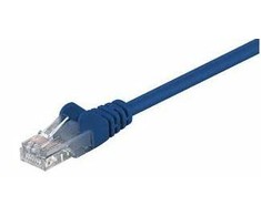 Goobay | CAT 5e jungiamasis kabelis, U/UTP | 68345 | Mėlyna RJ45 kištukas (8P8C) | RJ45 kištukas (8P8C)