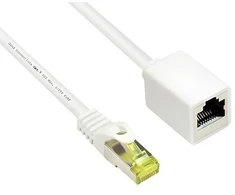 Alcasa Prailginimo patchcord laidas Cat.7, S/FTP, balta, 5 m (8070VR-050W)