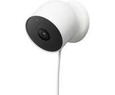 Google Nest Cam - Netzwerk-Überwachungskamera - Außenbereich, Innenbereich - Wetterfest - Farbe (Tag&amp;Nacht) - 2 MP - 1920 X 1080 - 1080p - Audio - D