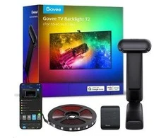„Govee Envisual TV Backlight T2“ išmanioji juostelės formos šviesa su „Wi-Fi“ / „Bluetooth“