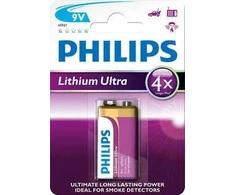 Philips Ultra 6FR61 9V baterijos 1 vnt.