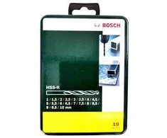 Grąžtas Bosch 19 dalių HSS-R grąžtų komplektas