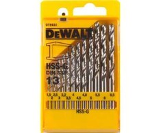 Grąžtas DEWALT grąžtai METAL HSS-G KPL.13szt. ...